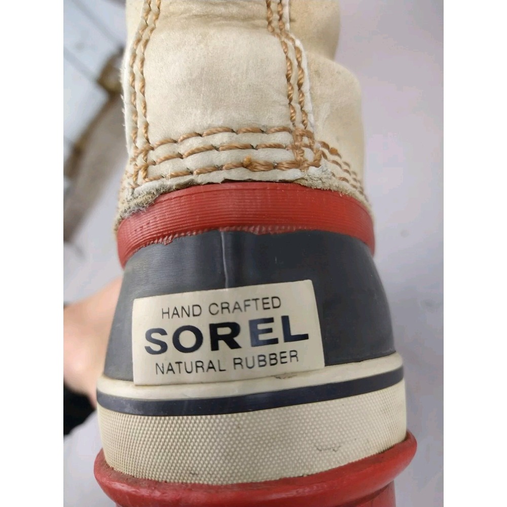 SOREL Joan of Arctic Tan Suede Faux Fur‎ Tall Winter Boots Women's 7, NL1540254 - Picture 10 of 13